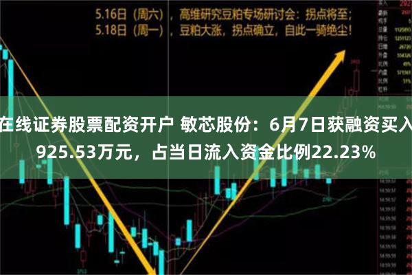 在线证券股票配资开户 敏芯股份：6月7日获融资买入925.53万元，占当日流入资金比例22.23%