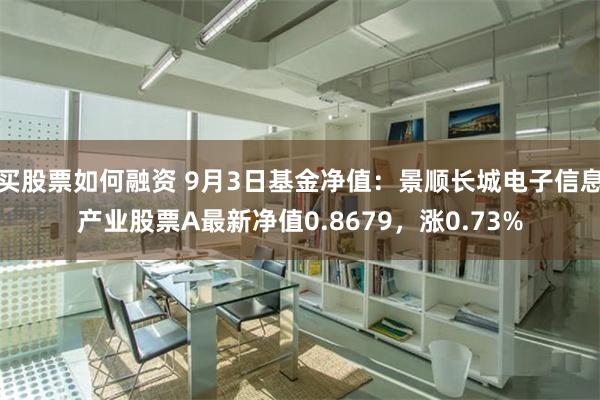 买股票如何融资 9月3日基金净值：景顺长城电子信息产业股票A最新净值0.8679，涨0.73%