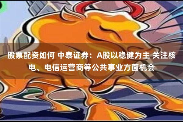 股票配资如何 中泰证券：A股以稳健为主 关注核电、电信运营商等公共事业方面机会